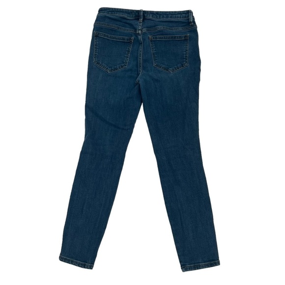 Free People Button Fly Skinny Denim Jeans Size 27 Women's - Picture 3 of 6